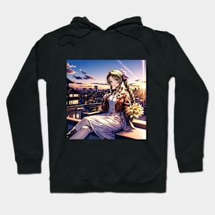 sunset aerith Hoodie